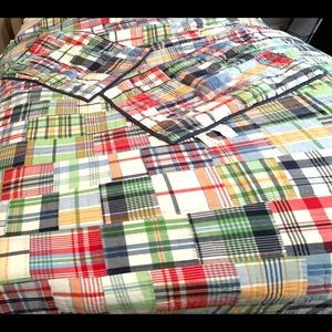 Pottery Barn Madras Quilt
